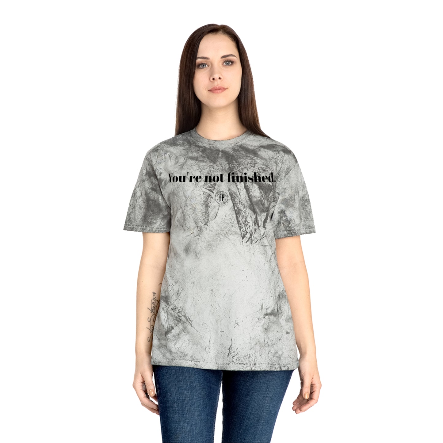 Pastel Tie Dye Tee - You're Not Finished