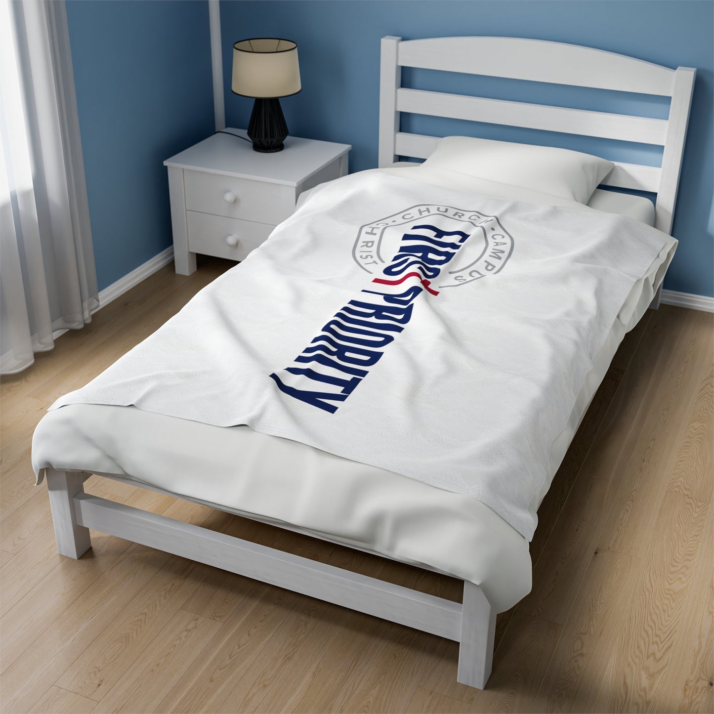 First Priority Velveteen Plush Blanket