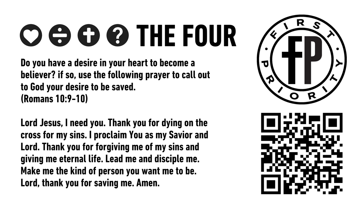 The Four Gospel Tools Cards