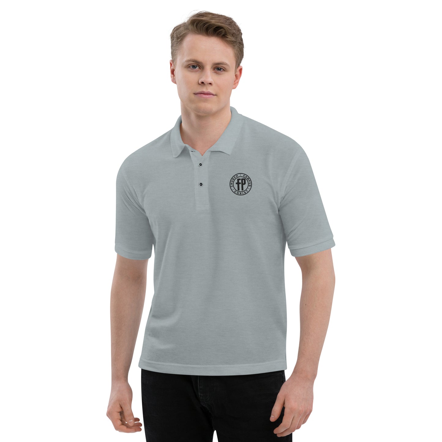 FP Polo Embroidered Black Logo - 2 colors