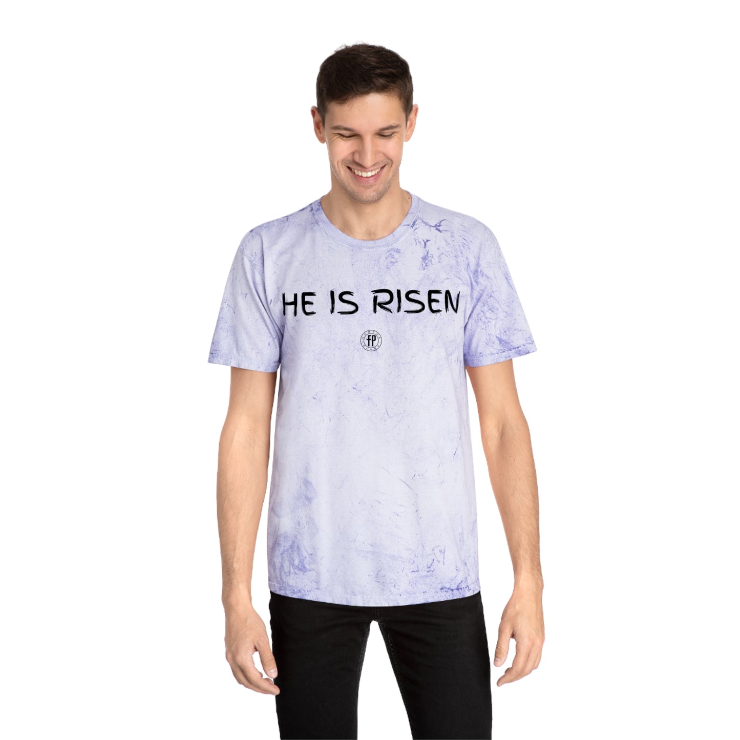 Pastel Tie Dye - He Is Risen