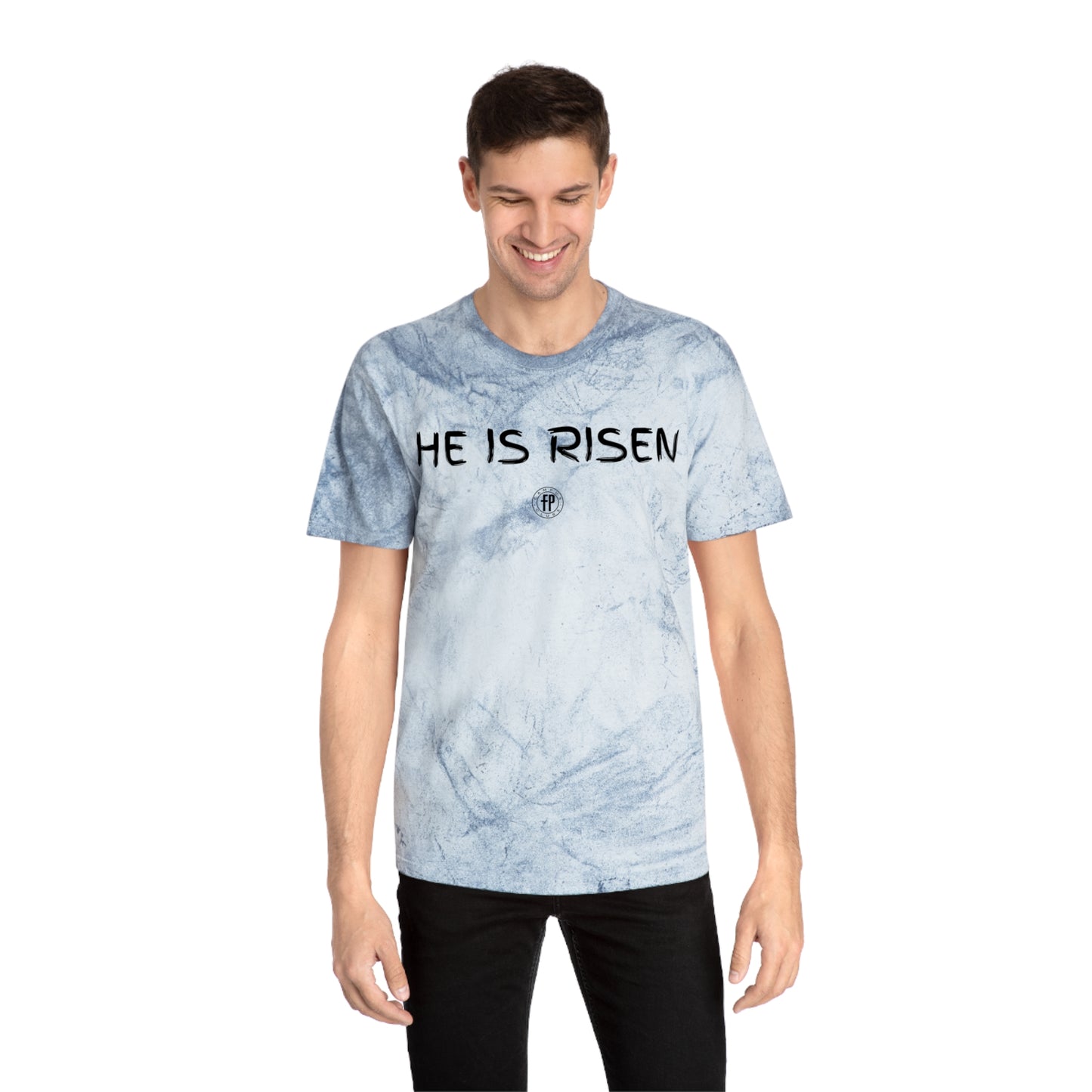 Pastel Tie Dye - He Is Risen