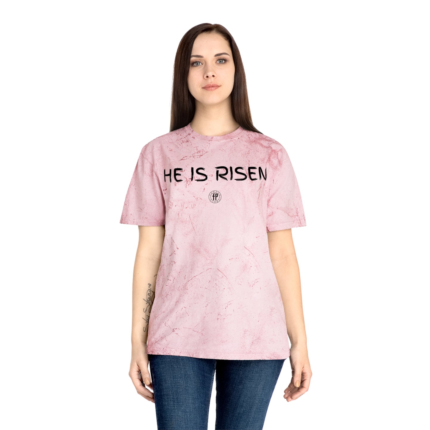 Pastel Tie Dye - He Is Risen