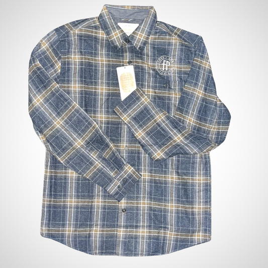 FP Mens Blue Flannel