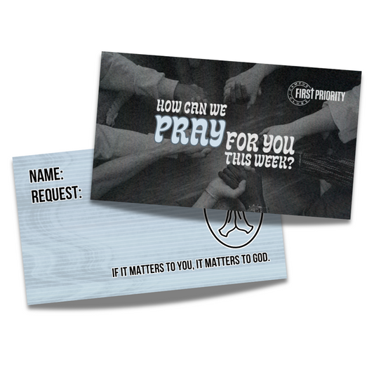 Prayer Request Cards